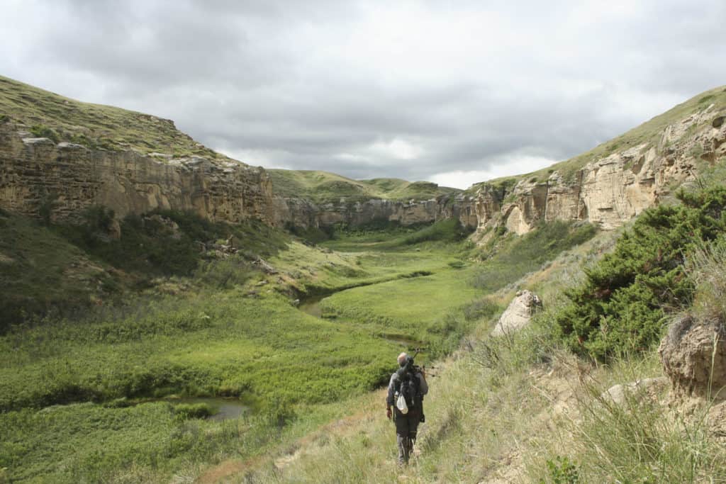 Backcountry Hiking at Writing-on-Stone Provincial Park