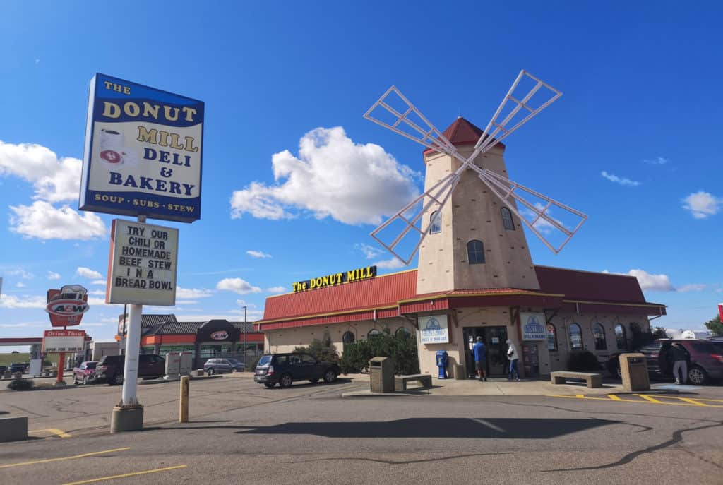 Donut Mill in Red Deer, Alberta