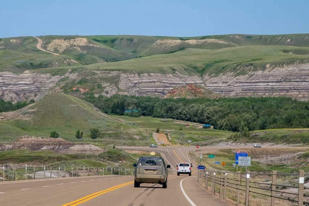 Highway to Drumheller