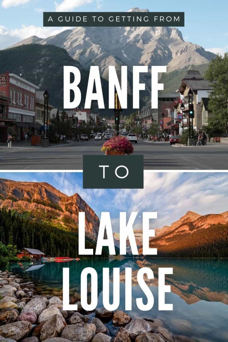Banff to Lake Louise - Pin