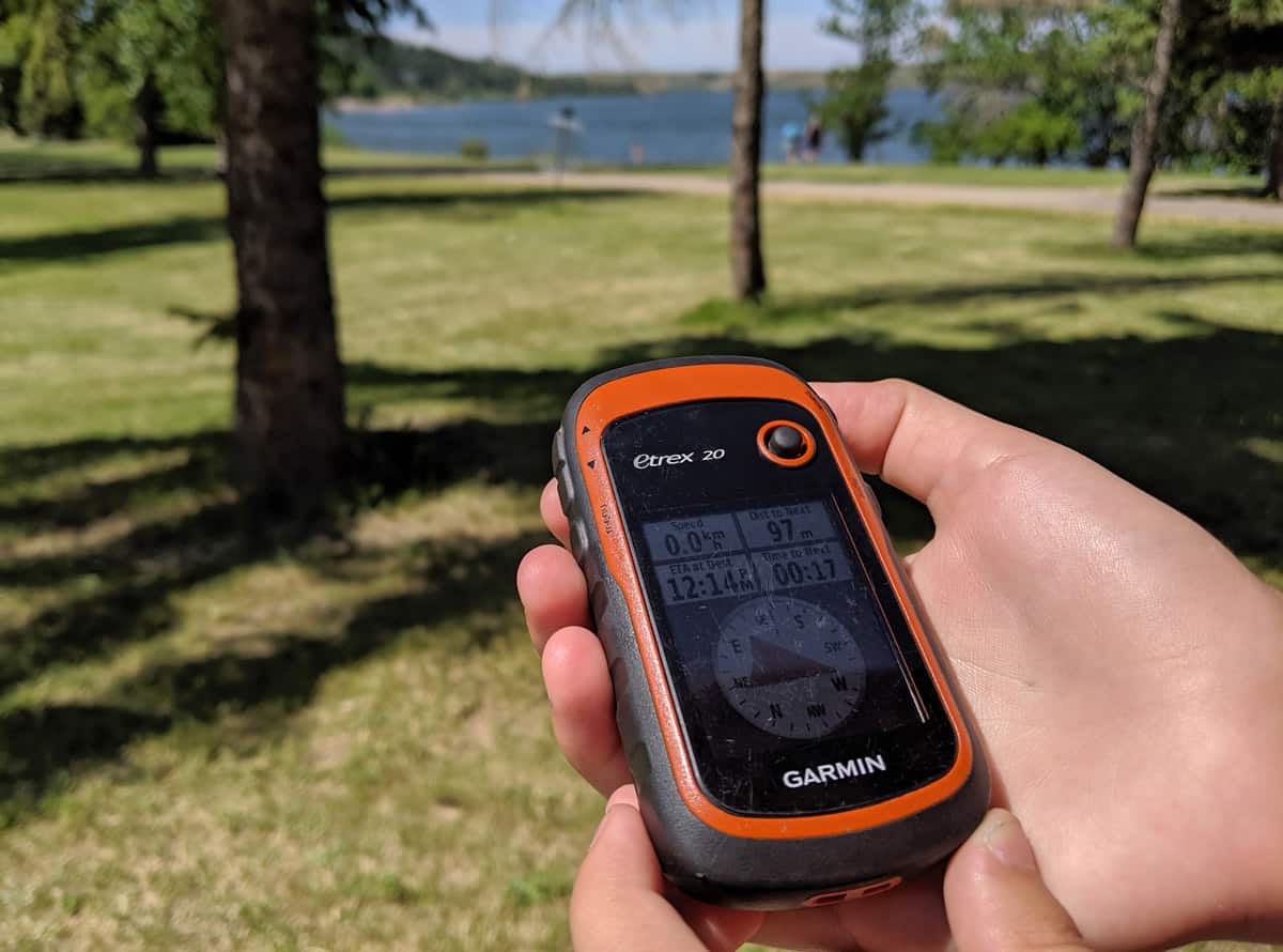 Geocaching at Cypress Hills Provincial Park