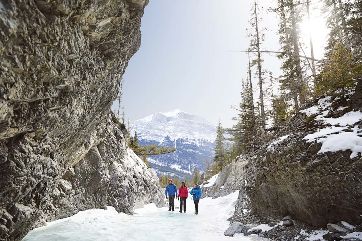 Grotto Canyon in Winter