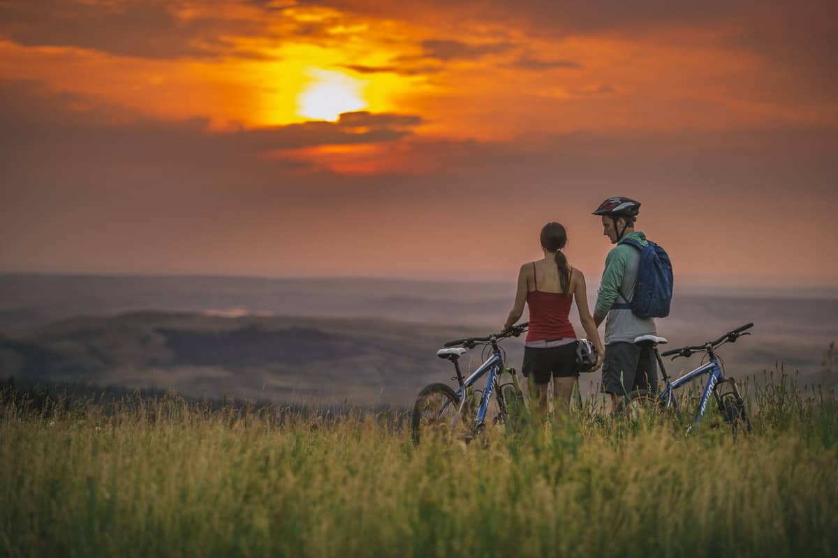 Mountain Biking in Cypress Hills