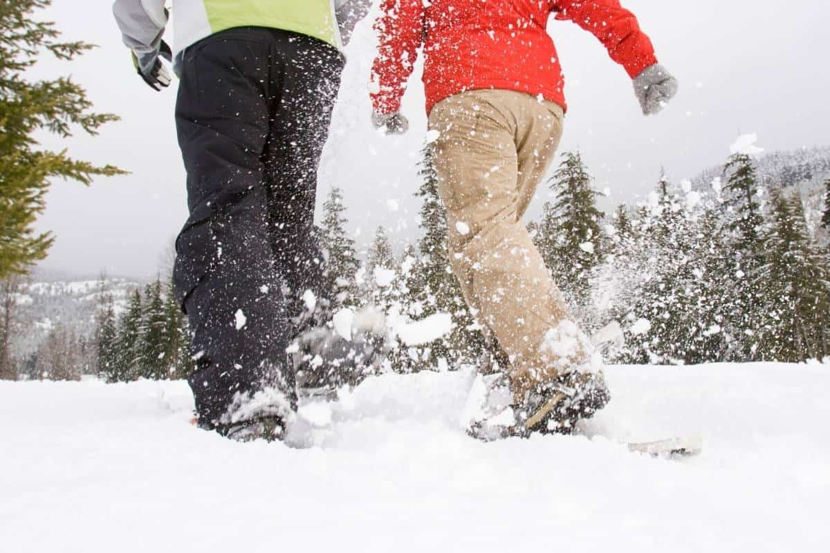 Snowshoeing Cypress Hills