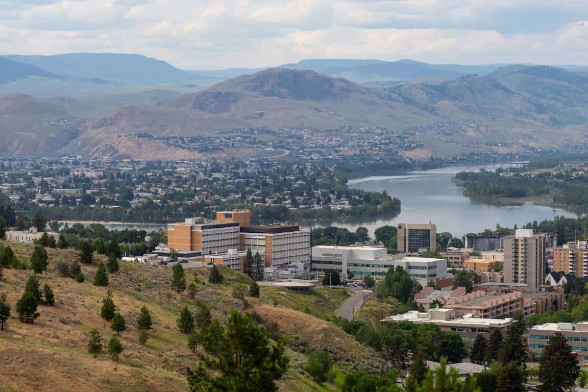 View of Kamloops, BC