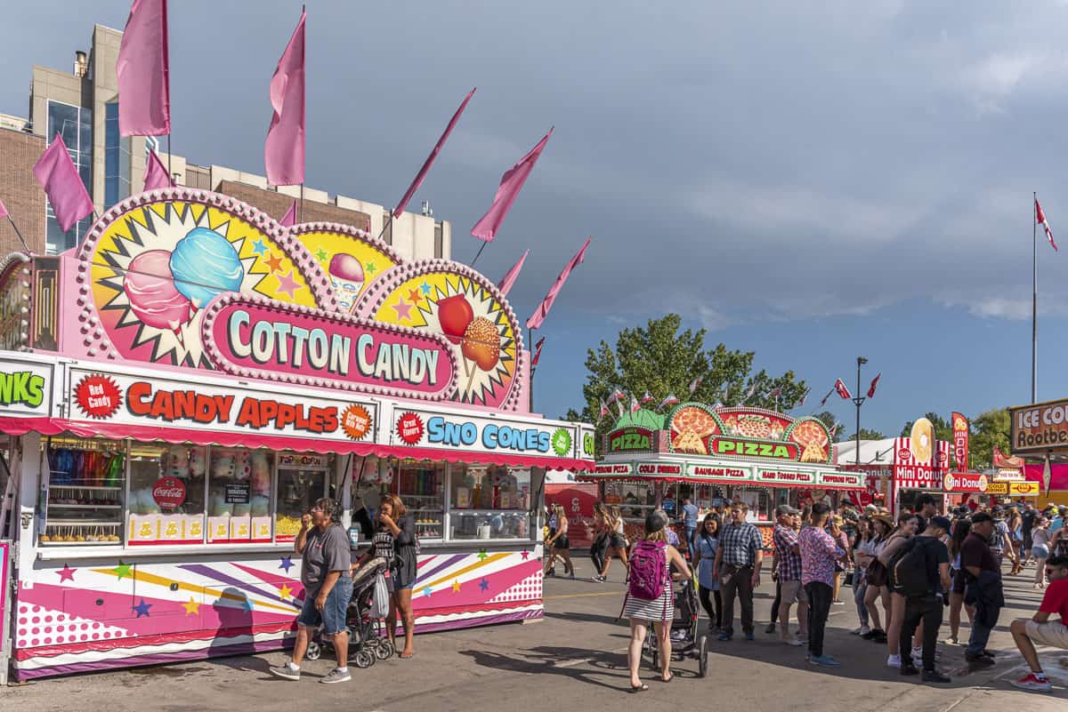 Calgary Stampede Midway Food Vendors