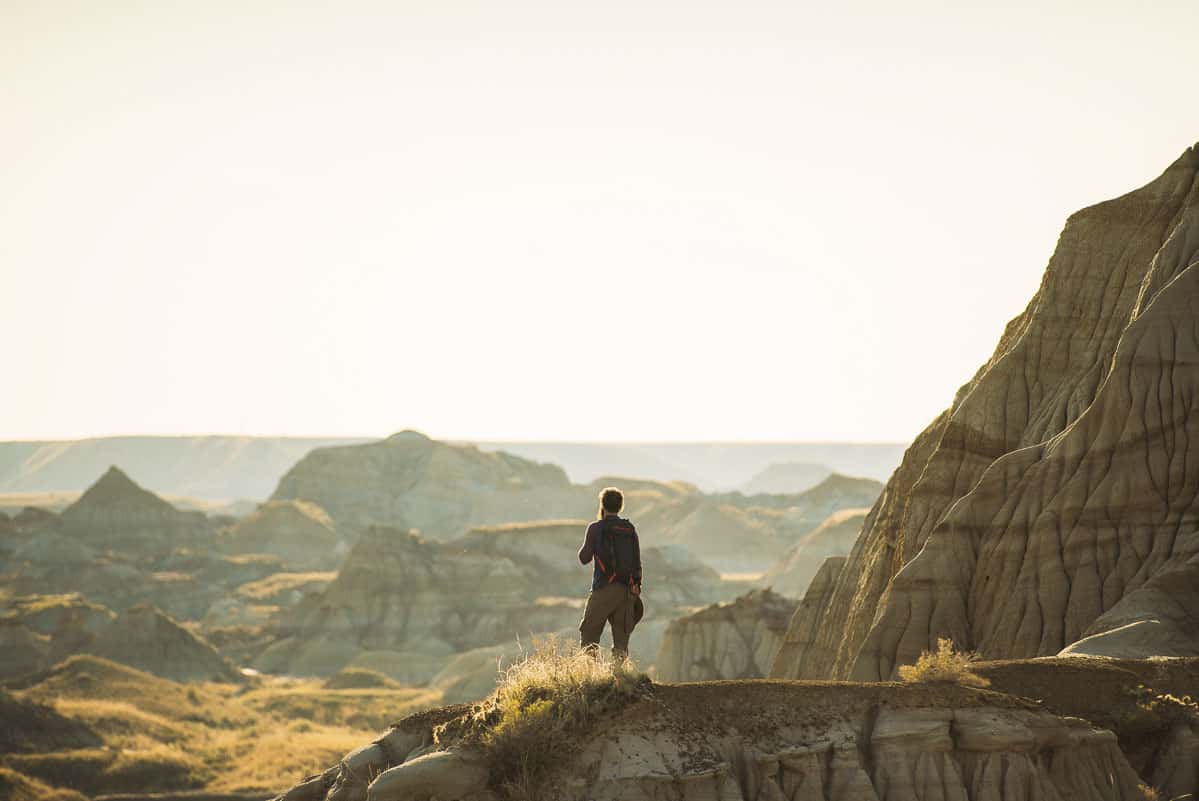 Dinosaur Provincial Park Hiker