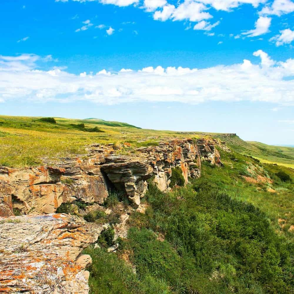 Head-Smashed-In Buffalo Jump Feature