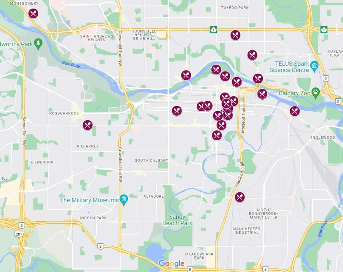 Calgary Restaurants Guide