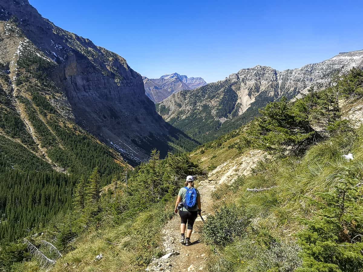 Hiking in Waterton