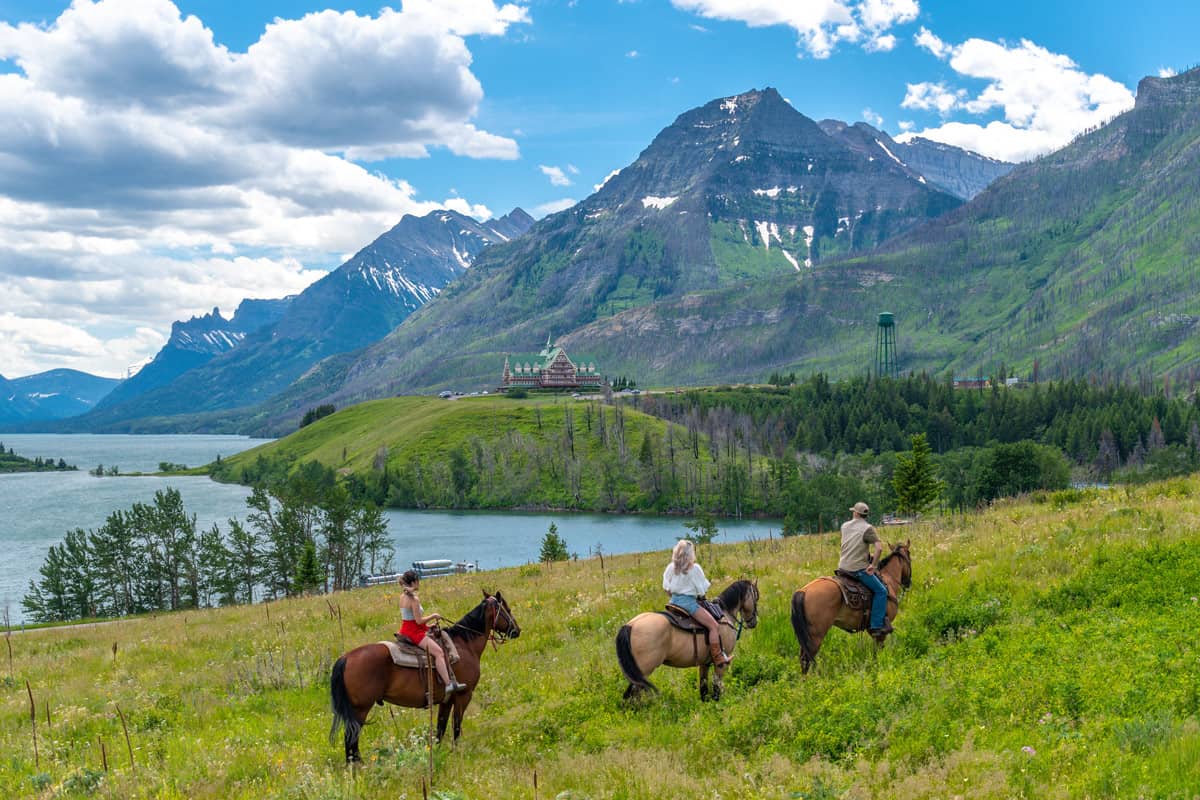 Horseback Riding in Waterton