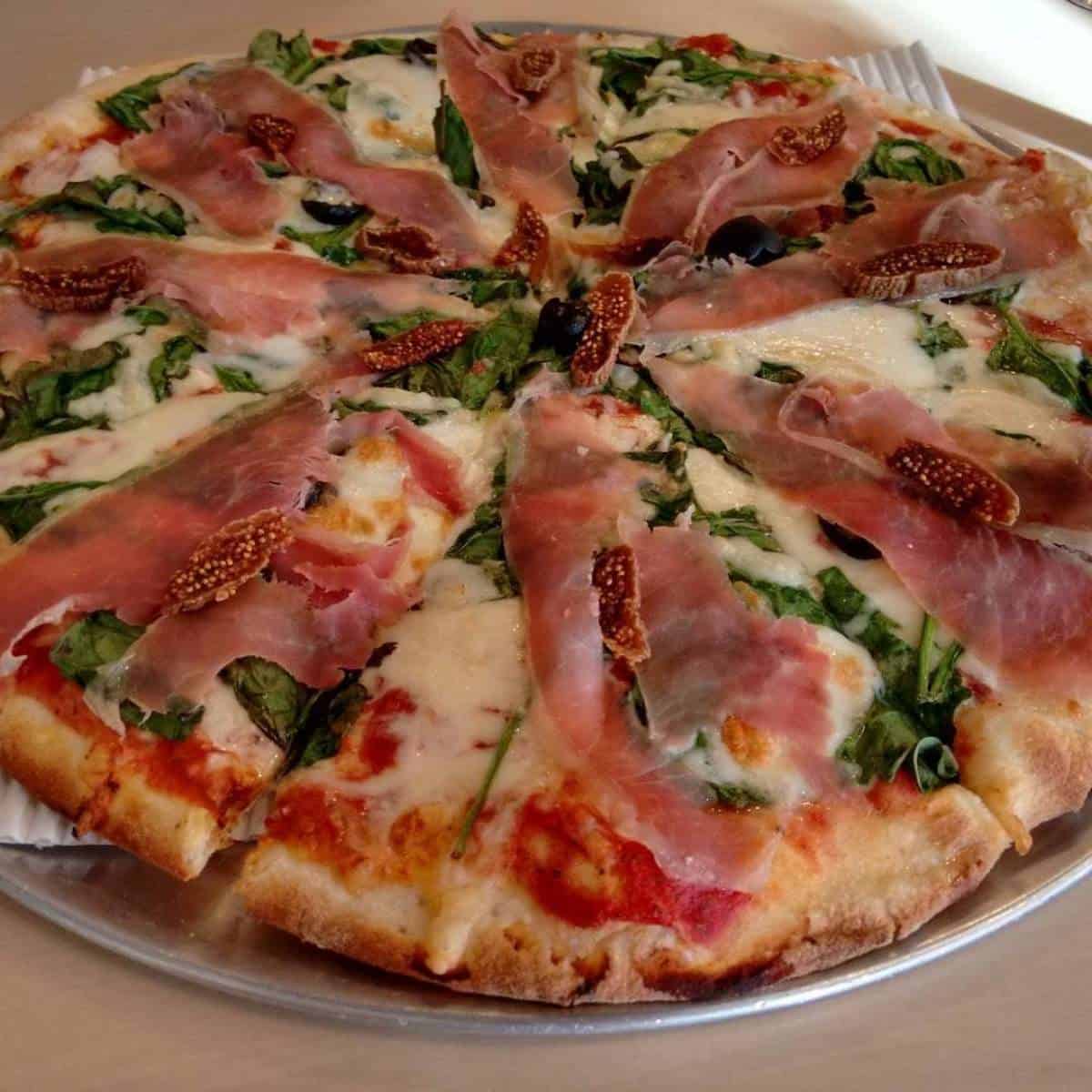 The signature pizza from Pizzeria Gaga in Calgary. 