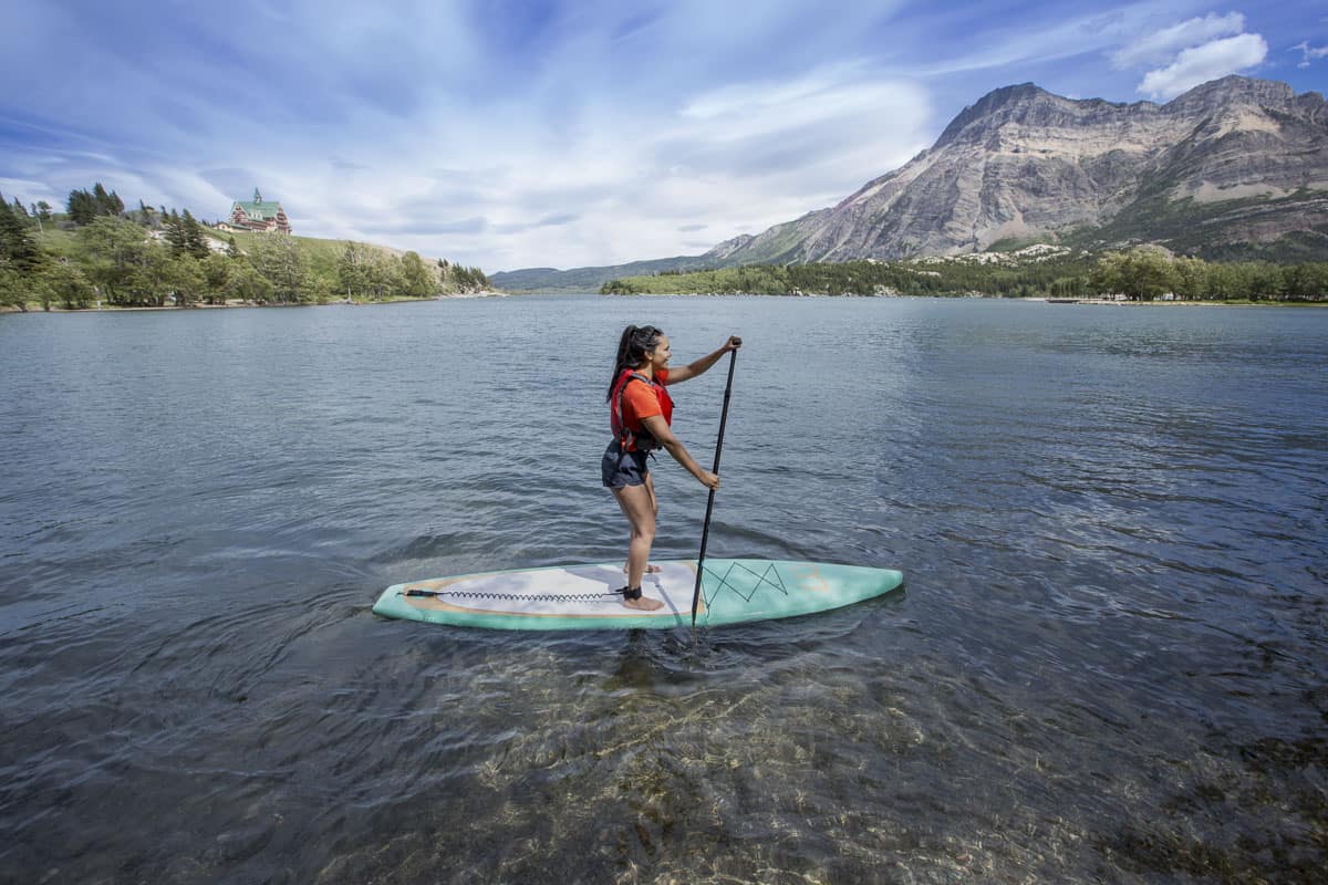 SUP in Waterton