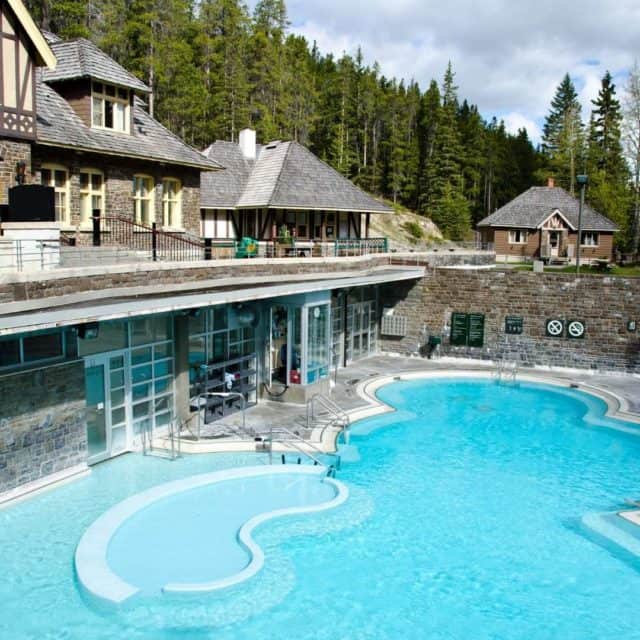 Alberta Hot Springs Feature