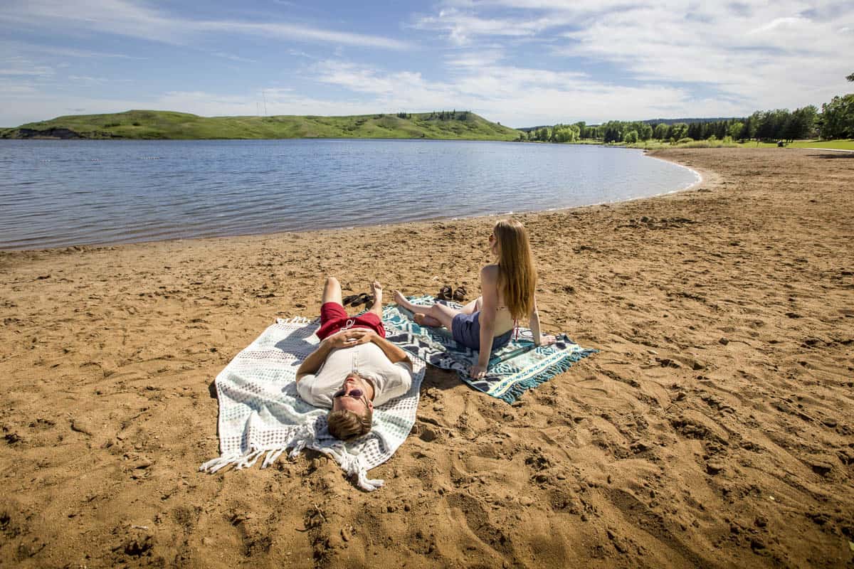 Elkwater Lake Beach