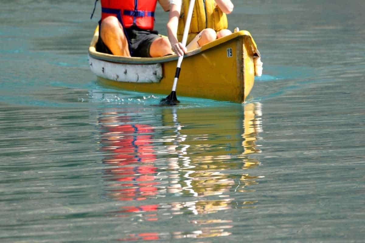 Lake Newell Canoe