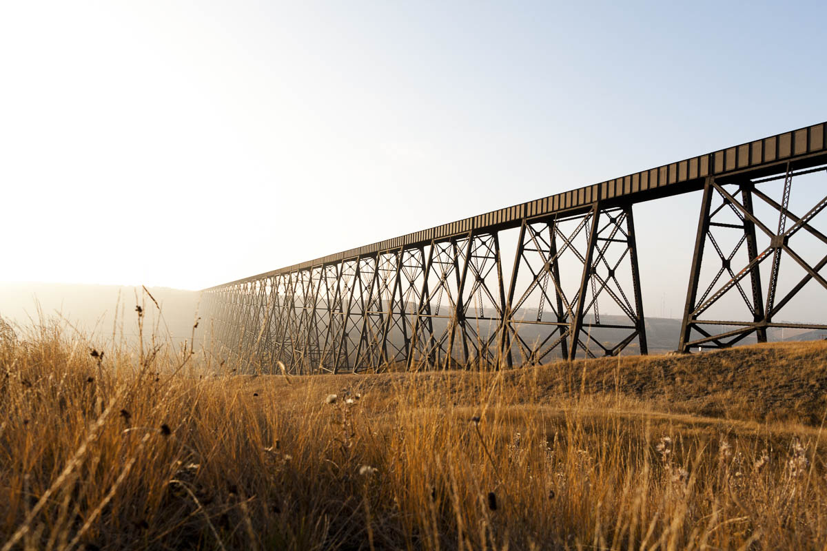 The famous Lethbridge Train Bridge was in a shot in The Last of Us filming locations.