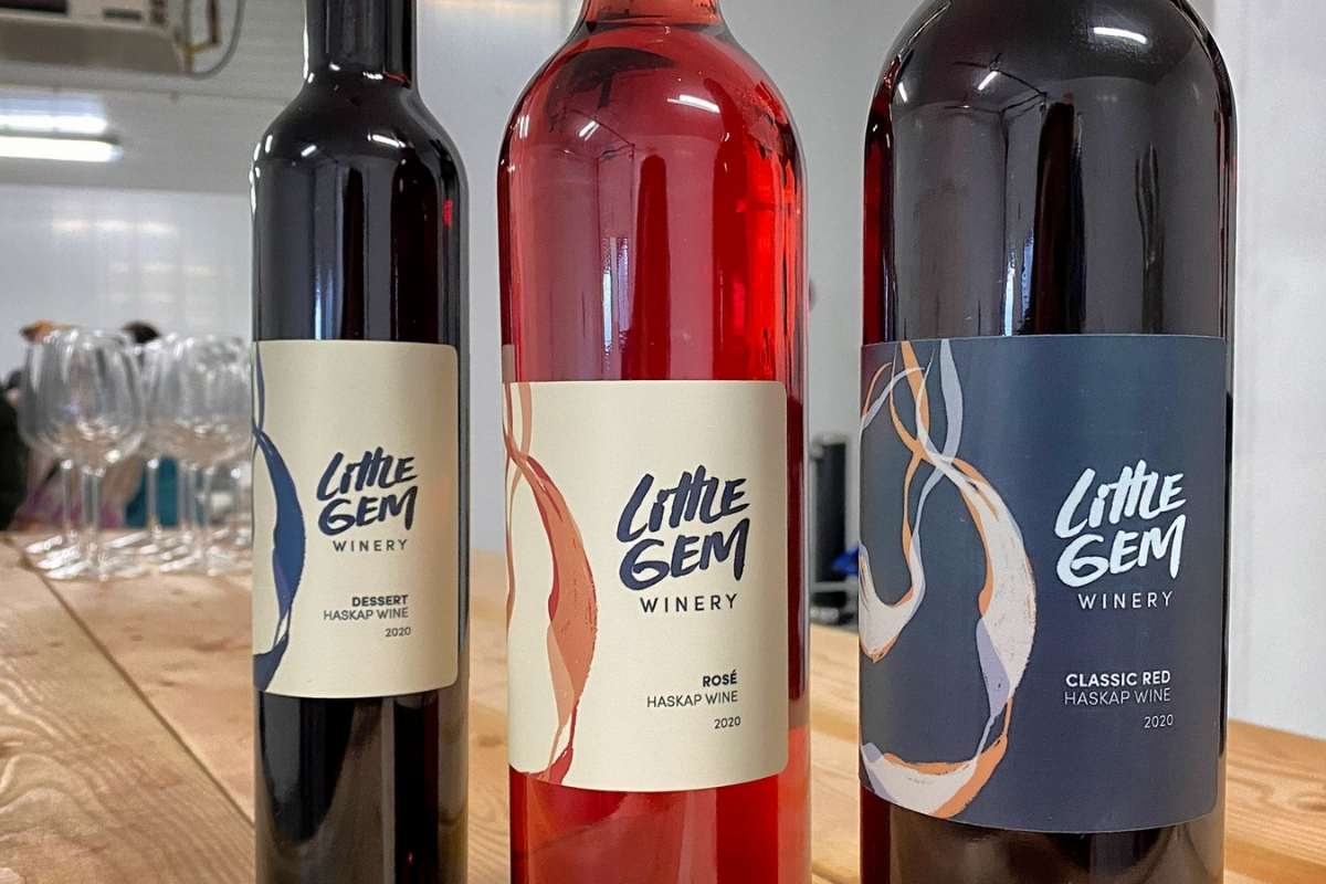 Another "gem" on the southern Alberta food tour is the Little Gem Winery
