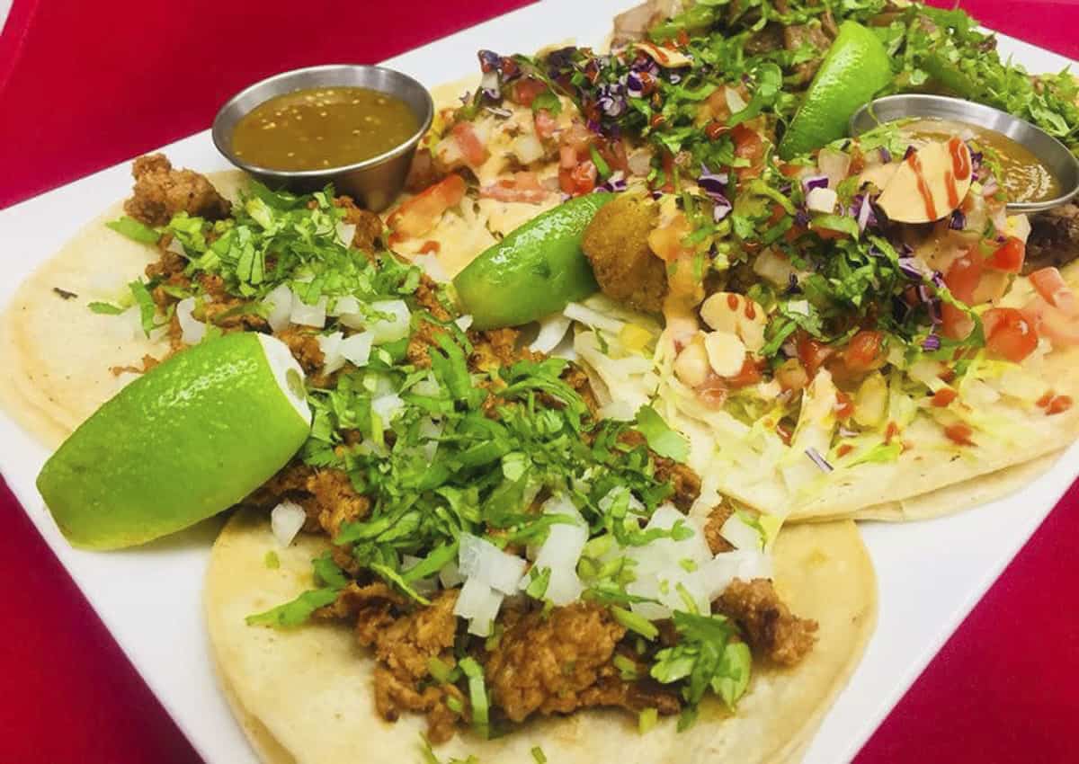 Tacos from La Patrona