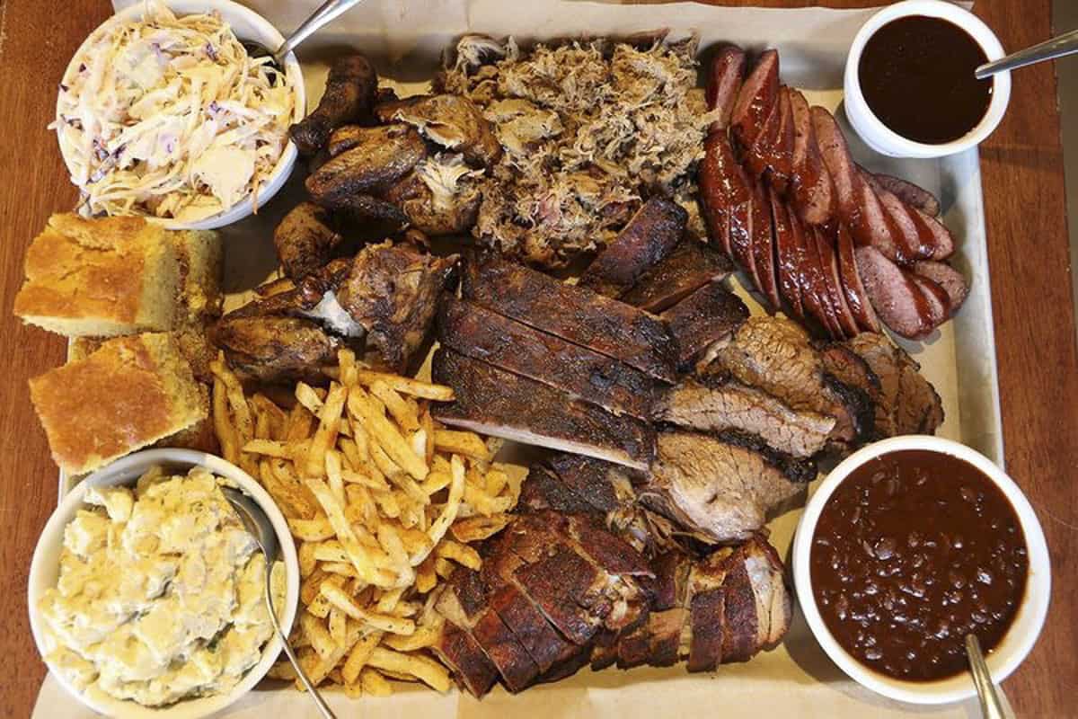 The Elvis platter from Memphis Blues BBQ