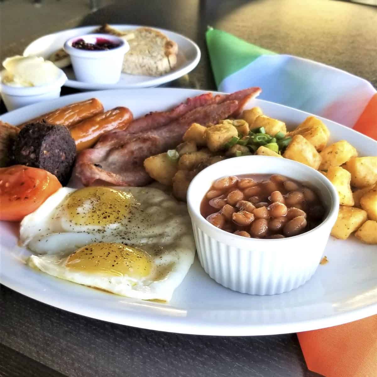 Irish breakfast from Toast Breakfast and Lunch