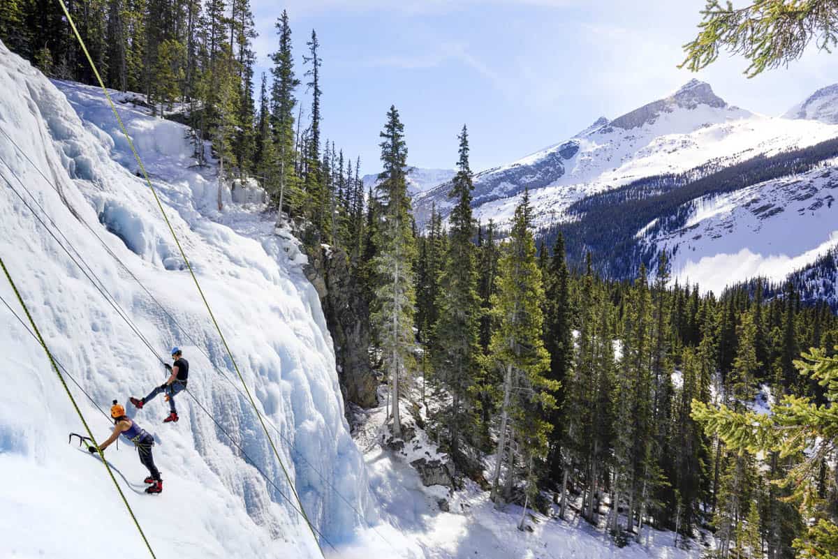 Ice Climbing Tangle Falls