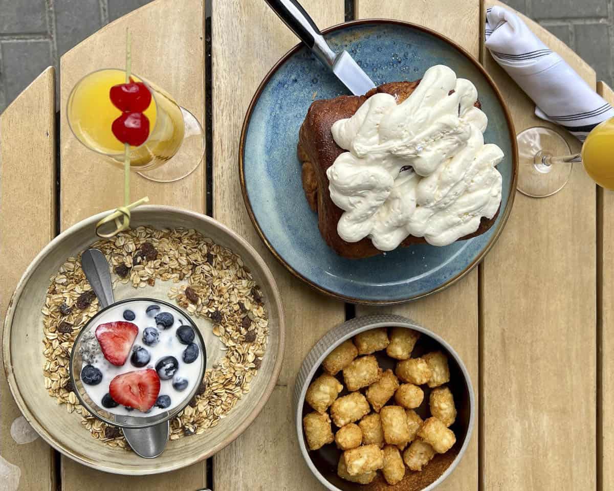 Breakfast from Farm and Fire in Banff