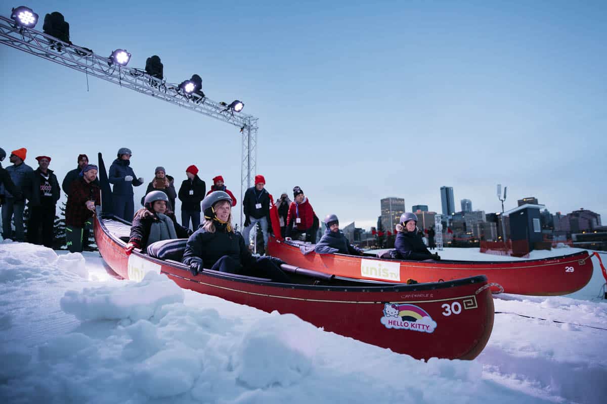 Flying Canoe Volant in Edmonton