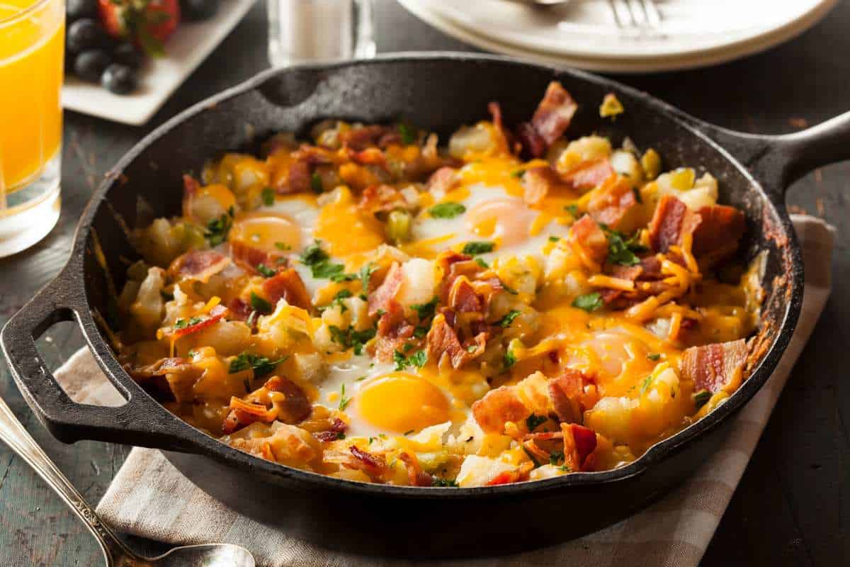 Breakfast skillet from Nourish Bistro