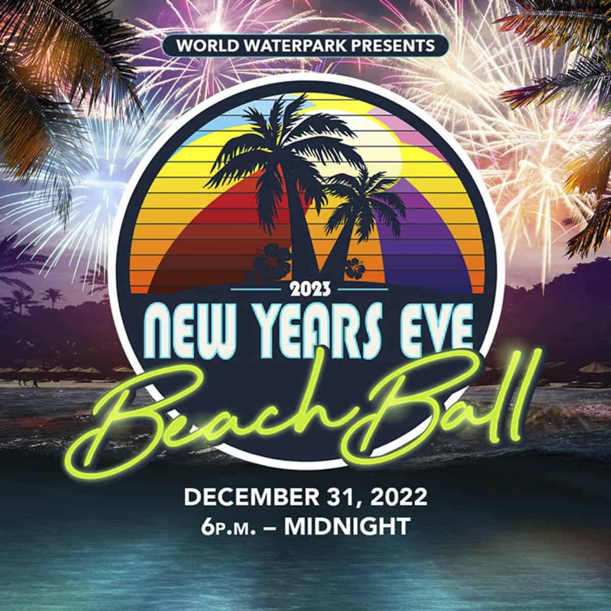 WEM New Years Eve Beach Ball