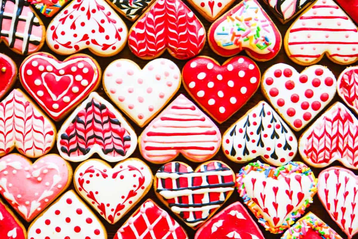 Valentine's Day in Calgary with Valentine's Cookies