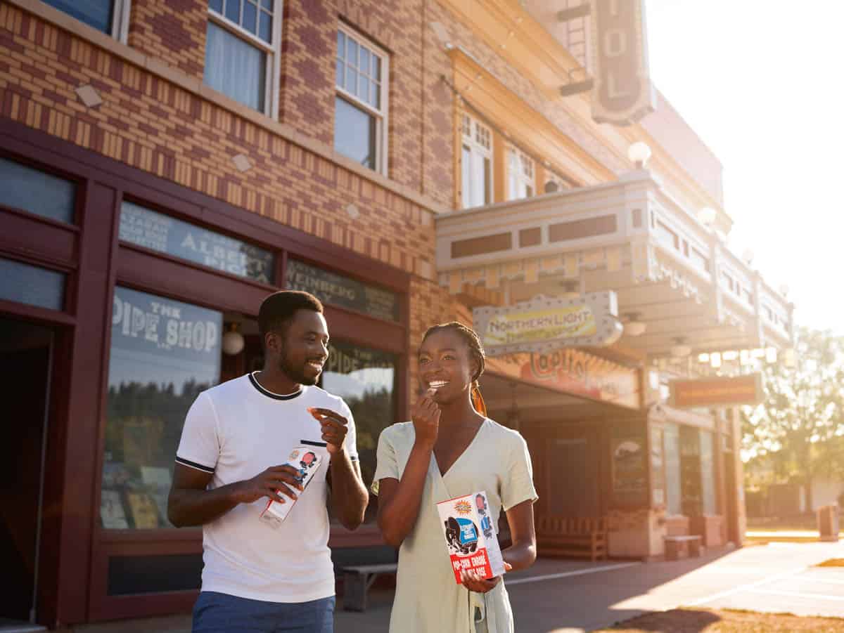 Couple in Fort Edmonton