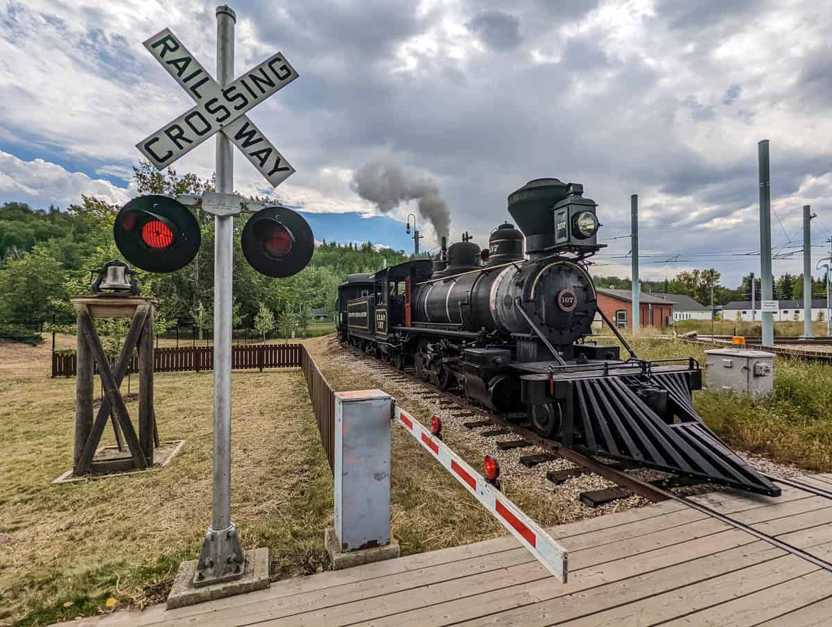 Fort Edmonton Park Steam Train