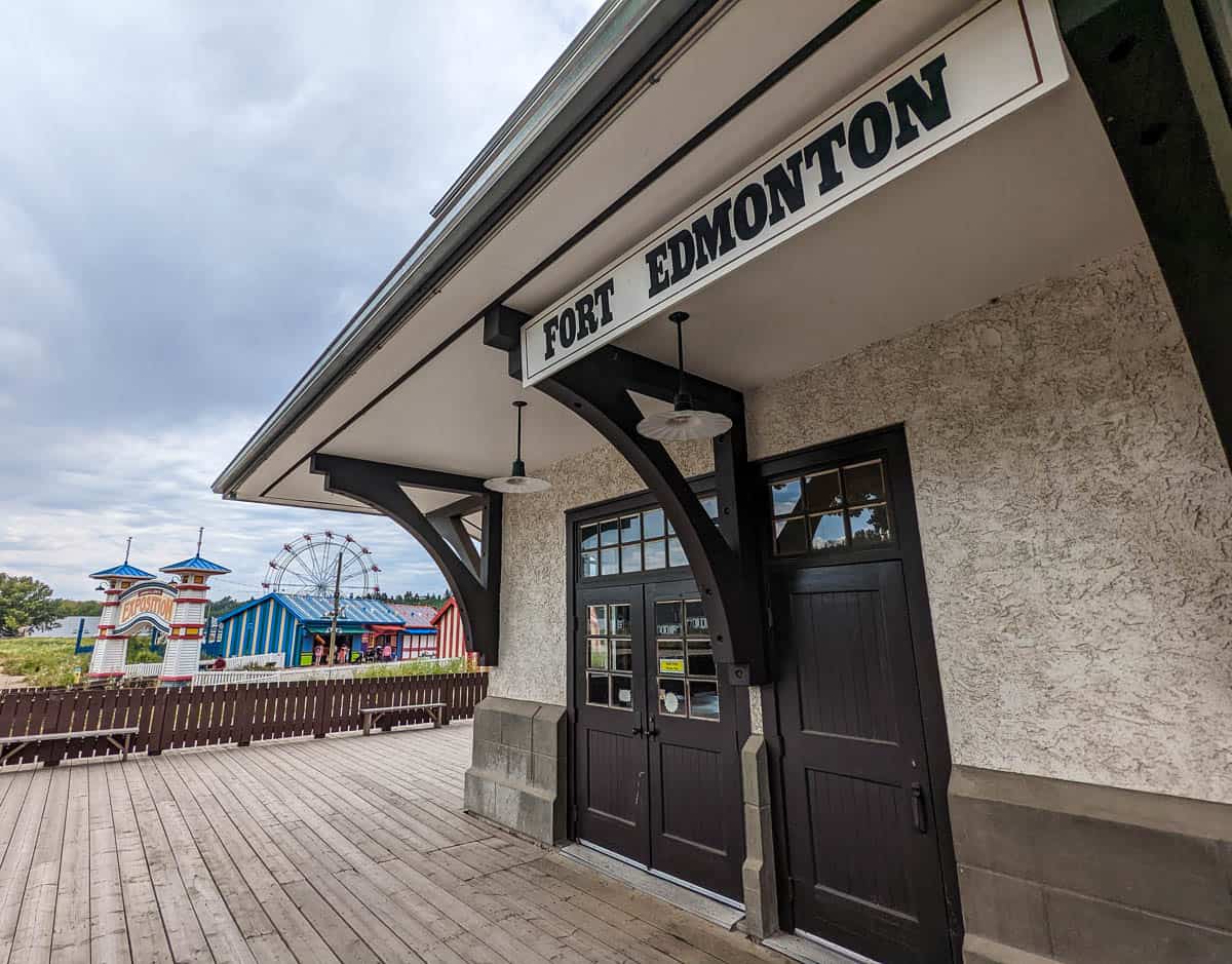 Fort Edmonton Train Station