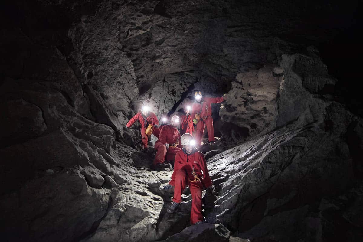 Canmore Caving Adventure