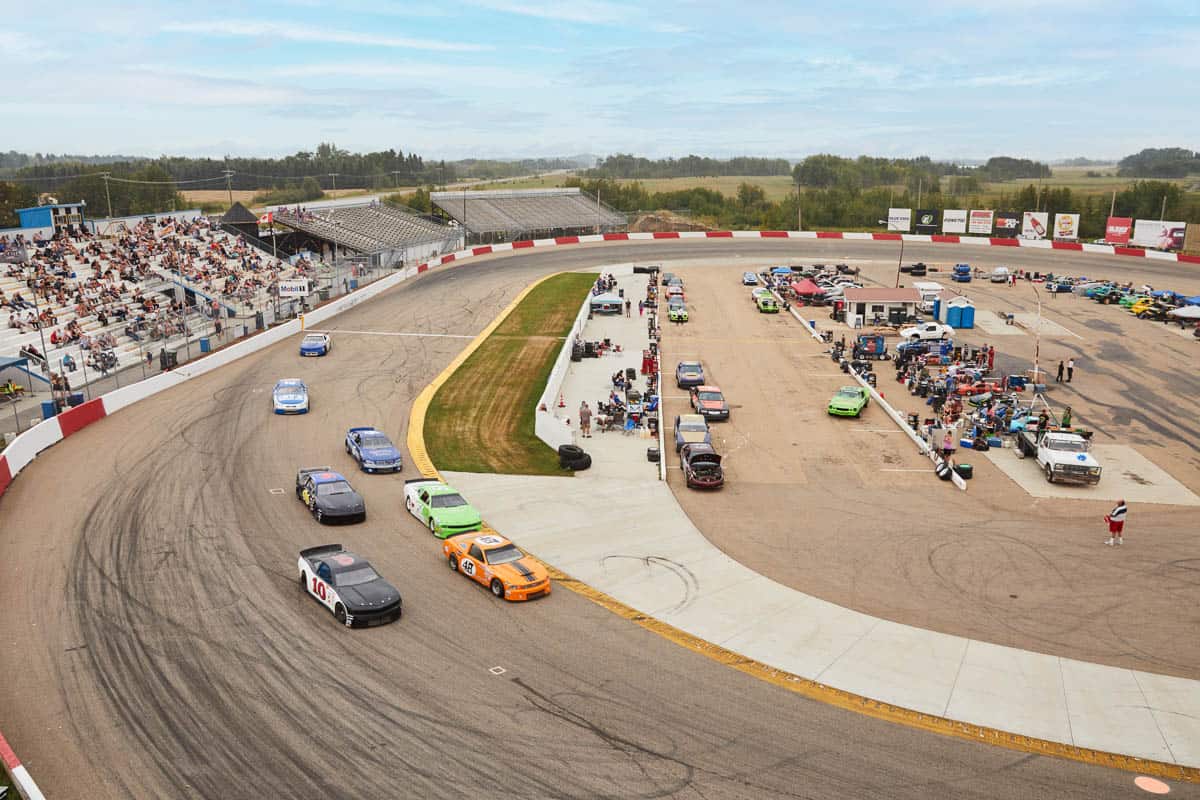 Edmonton International Raceway Race