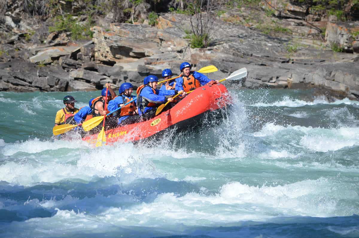 Rafting in Kananaskis