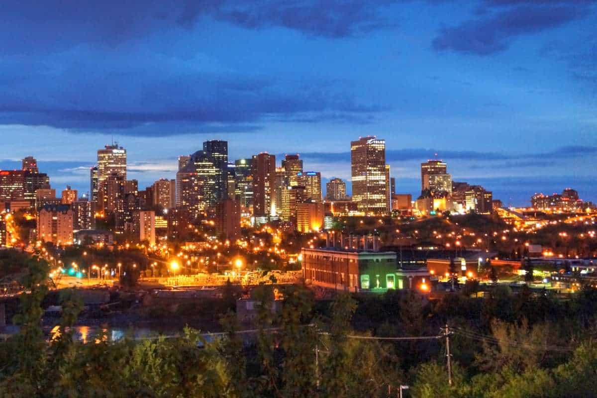 Edmonton City Skyline