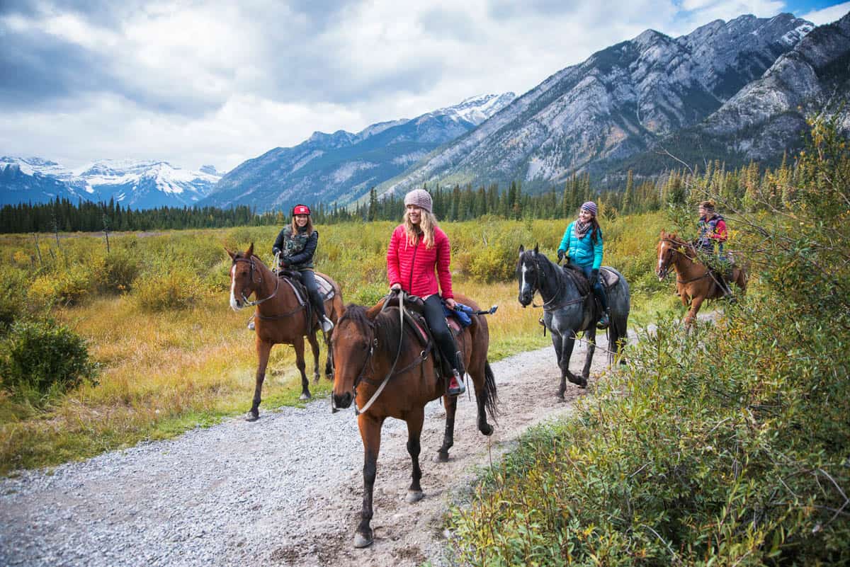 Horseback in Banff