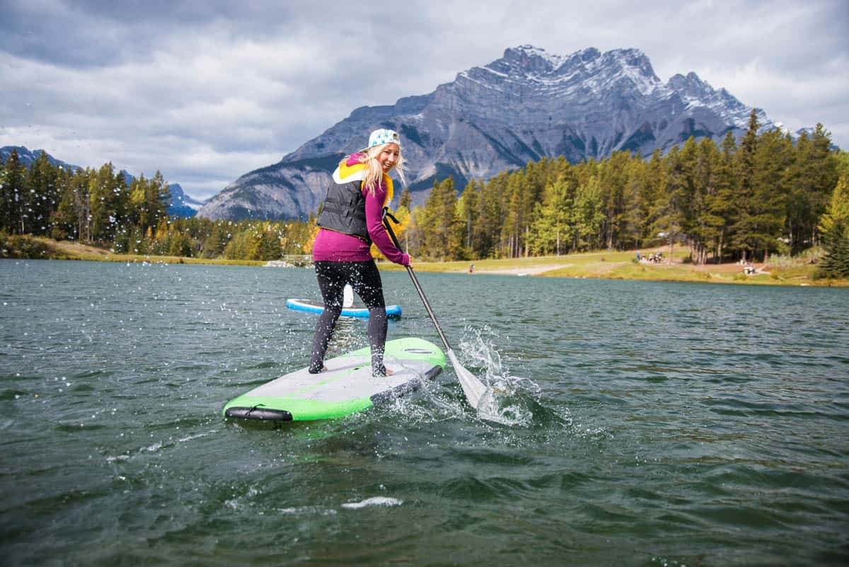 SUP in Banff