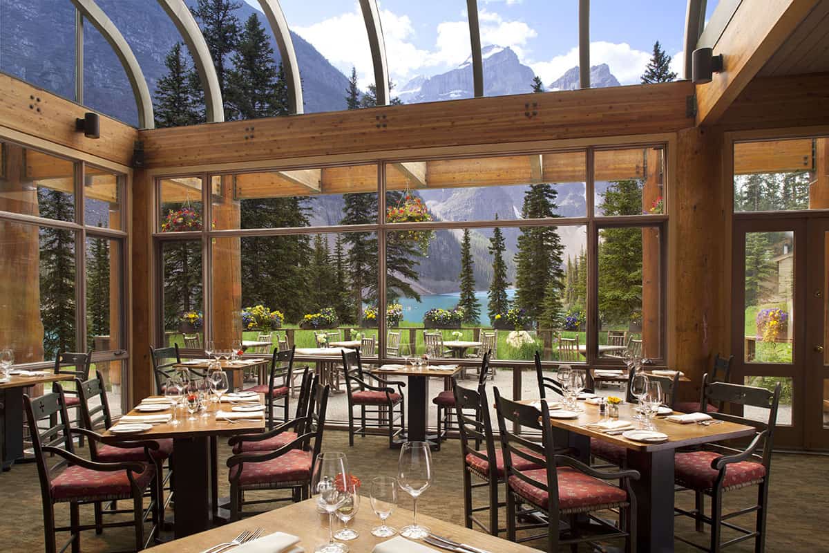 Dining Room at Moraine Lake Lodge