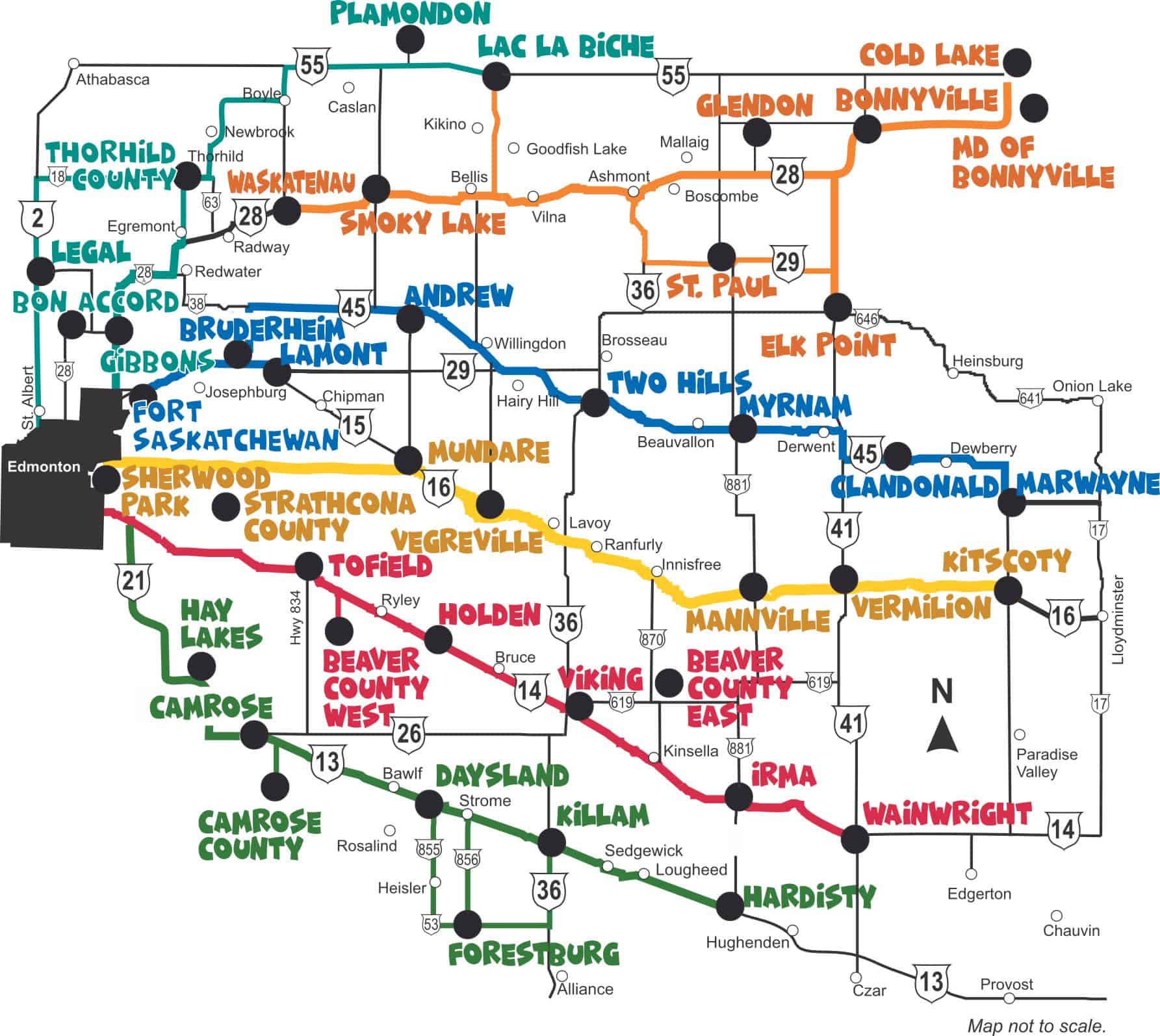 GEE 2023 Roadtrip Game Map 