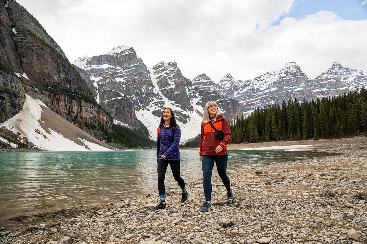 Lakeshore Trail at Moraine Lake