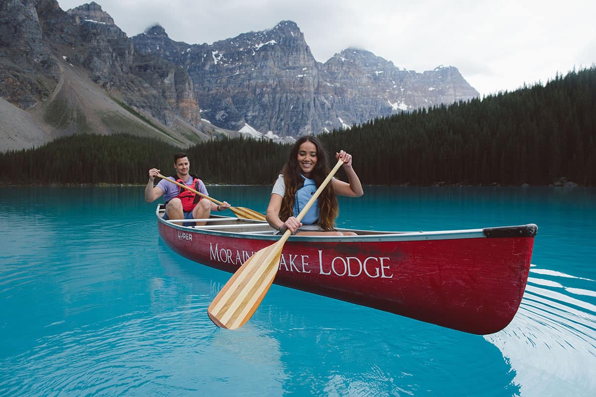 Moraine Lake Lodge Canoe Rental