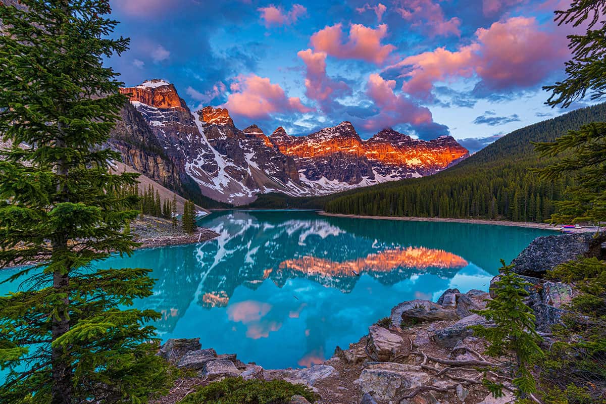 Moraine Lake Reflections