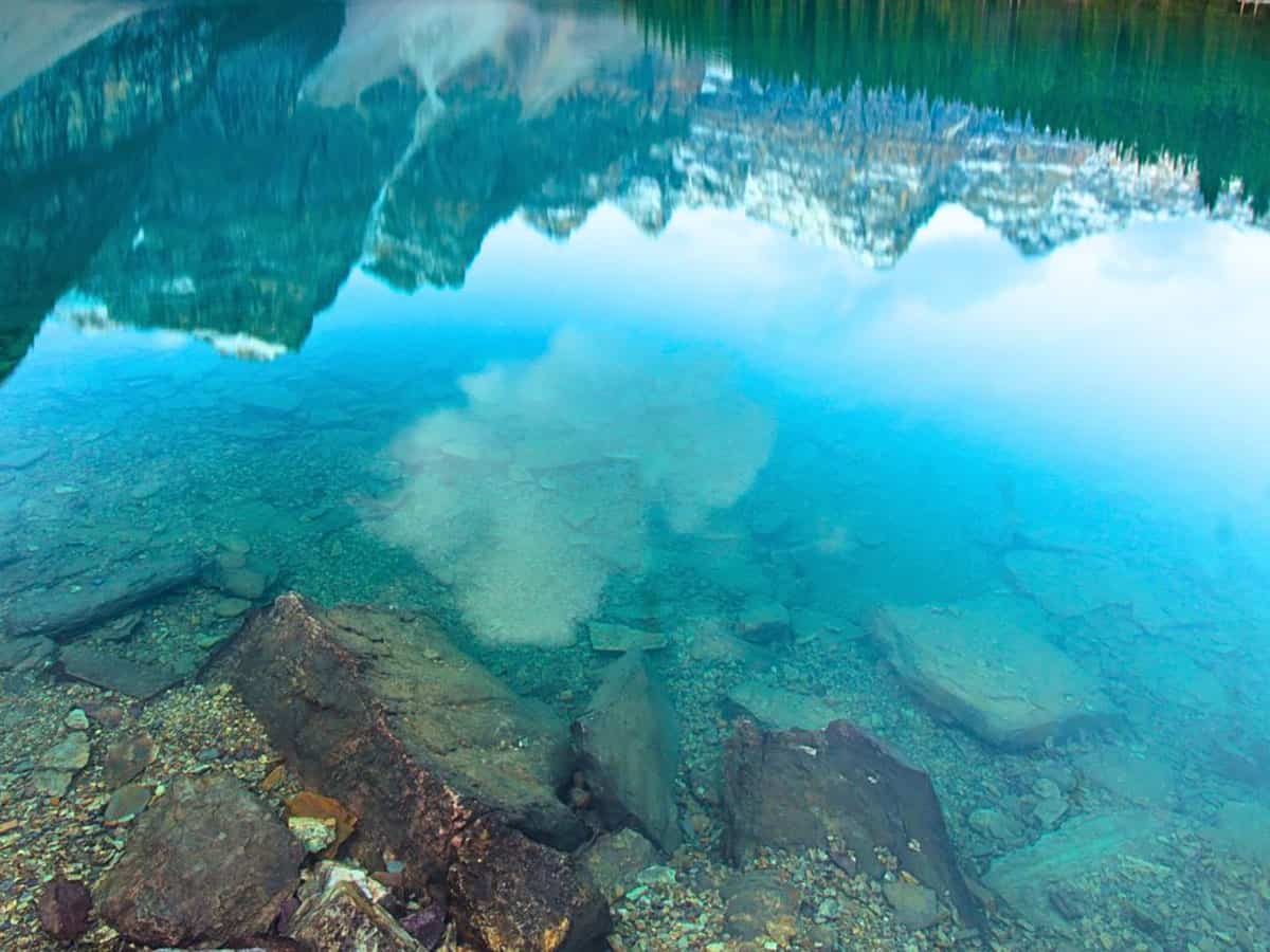 Moraine Lake Rocks and Sediments