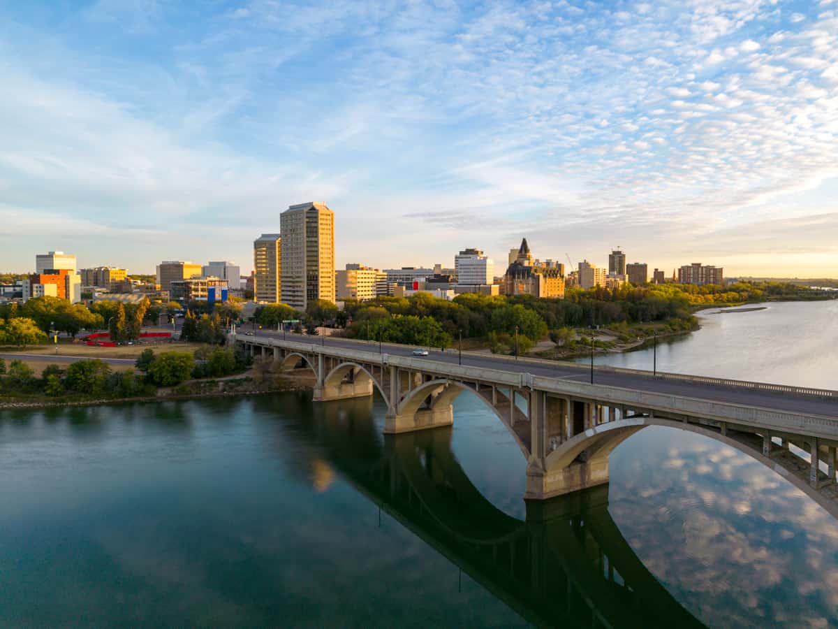 Saskatoon at Sunset