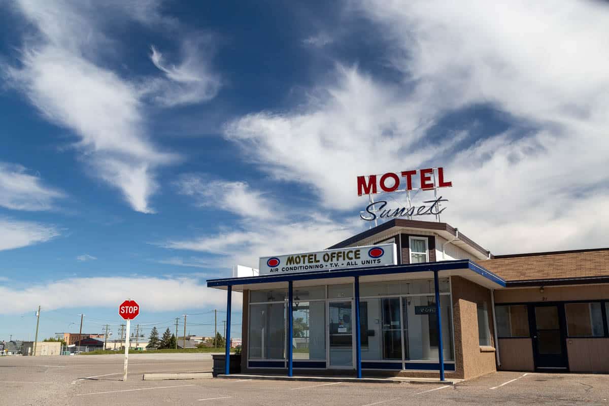 Sunset Motel in Fort Macleod