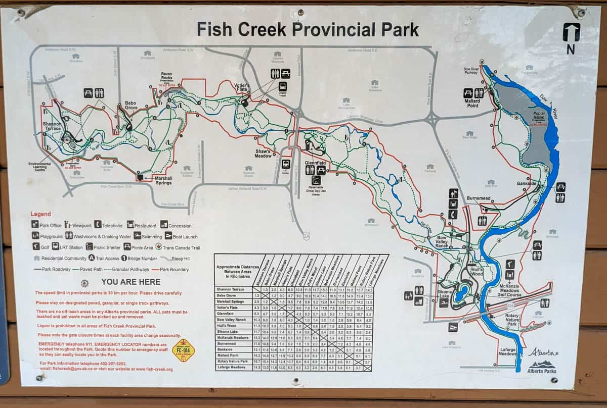 Fish Creek Map
