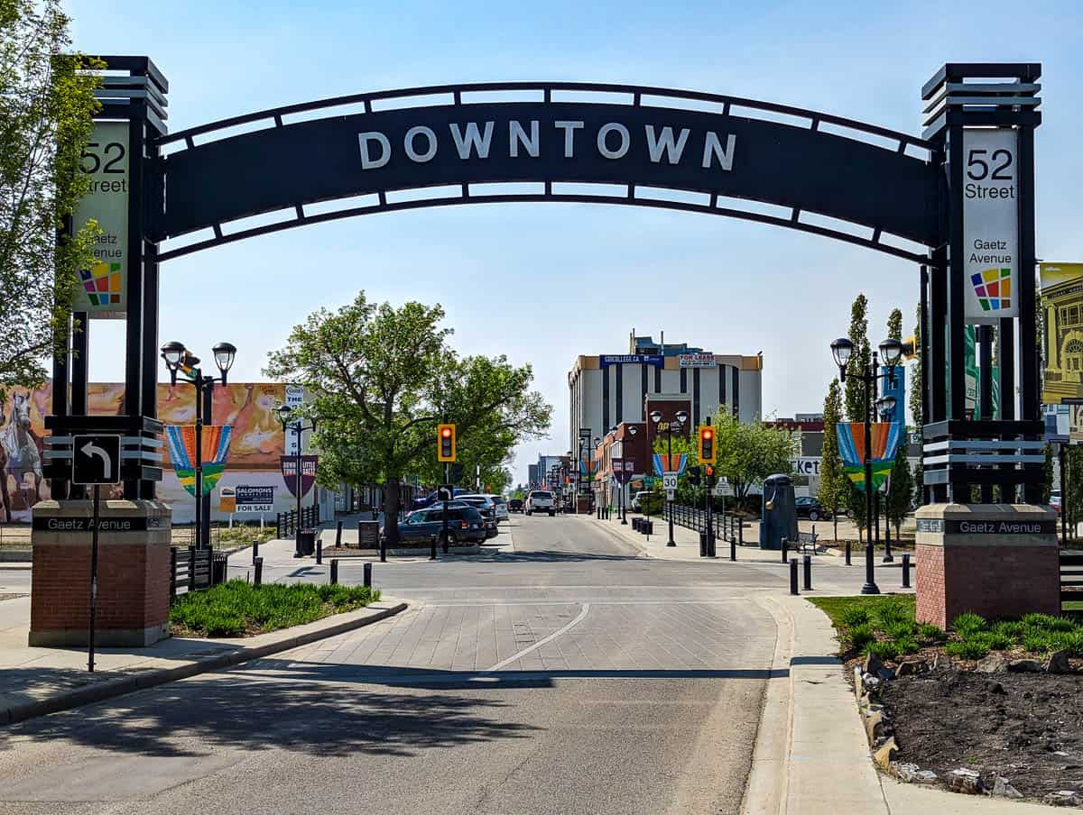 Red Deer Downtown Gate